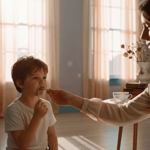 Children undergoing Oral Placement Therapy may show improvements in speech clarity, sound production.