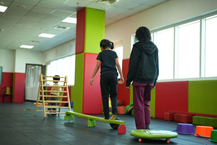 Occupational Therapy for sensory processing issues at Jewel Autism Centre in the UAE helps children who experience over-sensitivity, under-responsiveness, or movement-seeking behaviours.